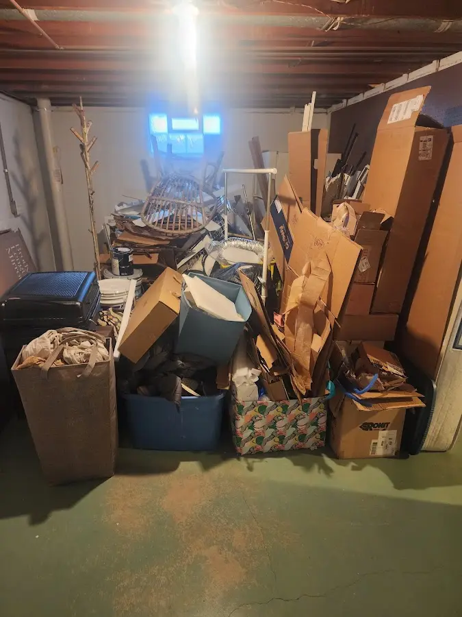 Roll-off dumpster container at job site for Construction Dumpster Rental in Walsenburg